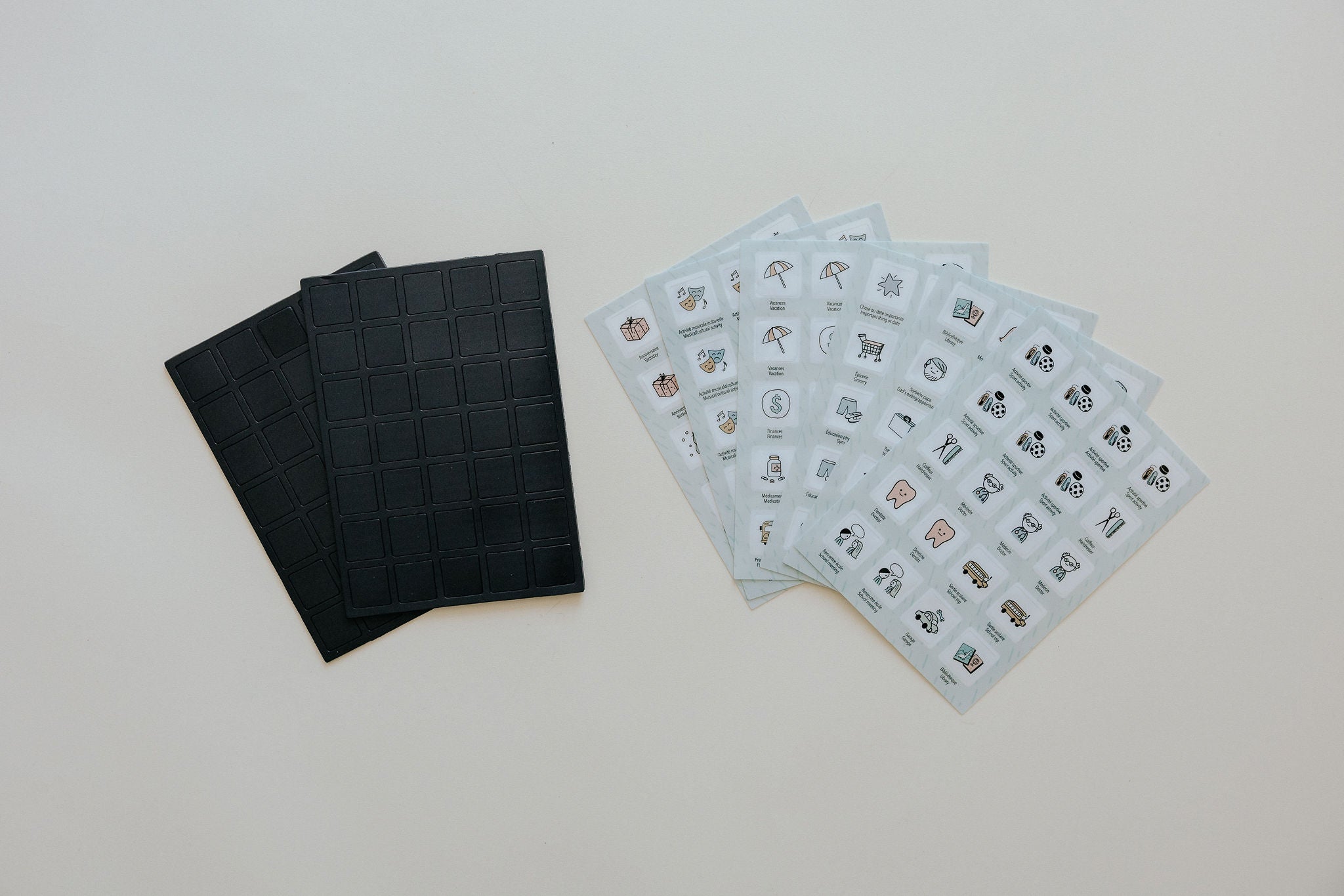 Coffret clés en main - Notre planification mensuelle