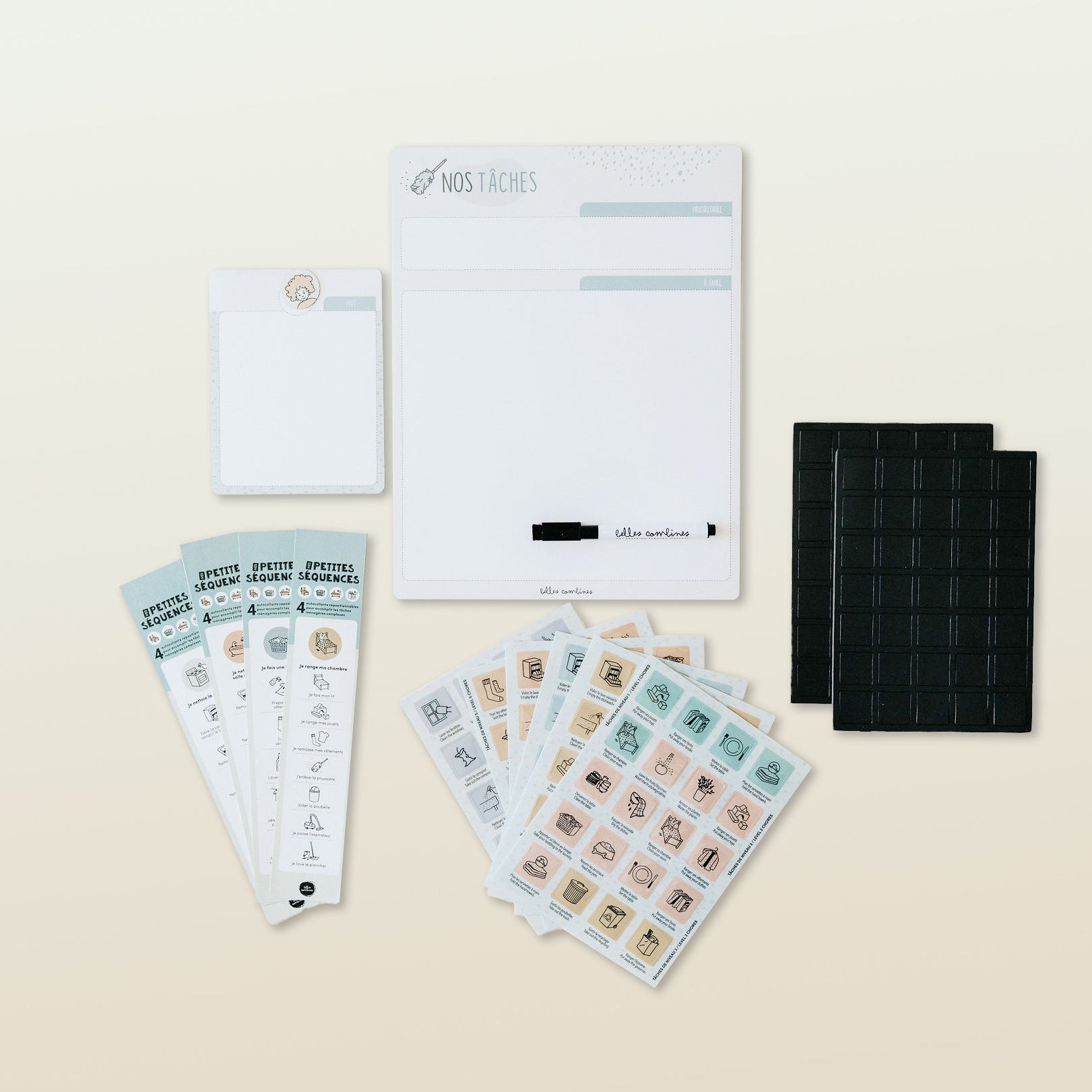 Coffret clés en main - Nos tâches ménagères