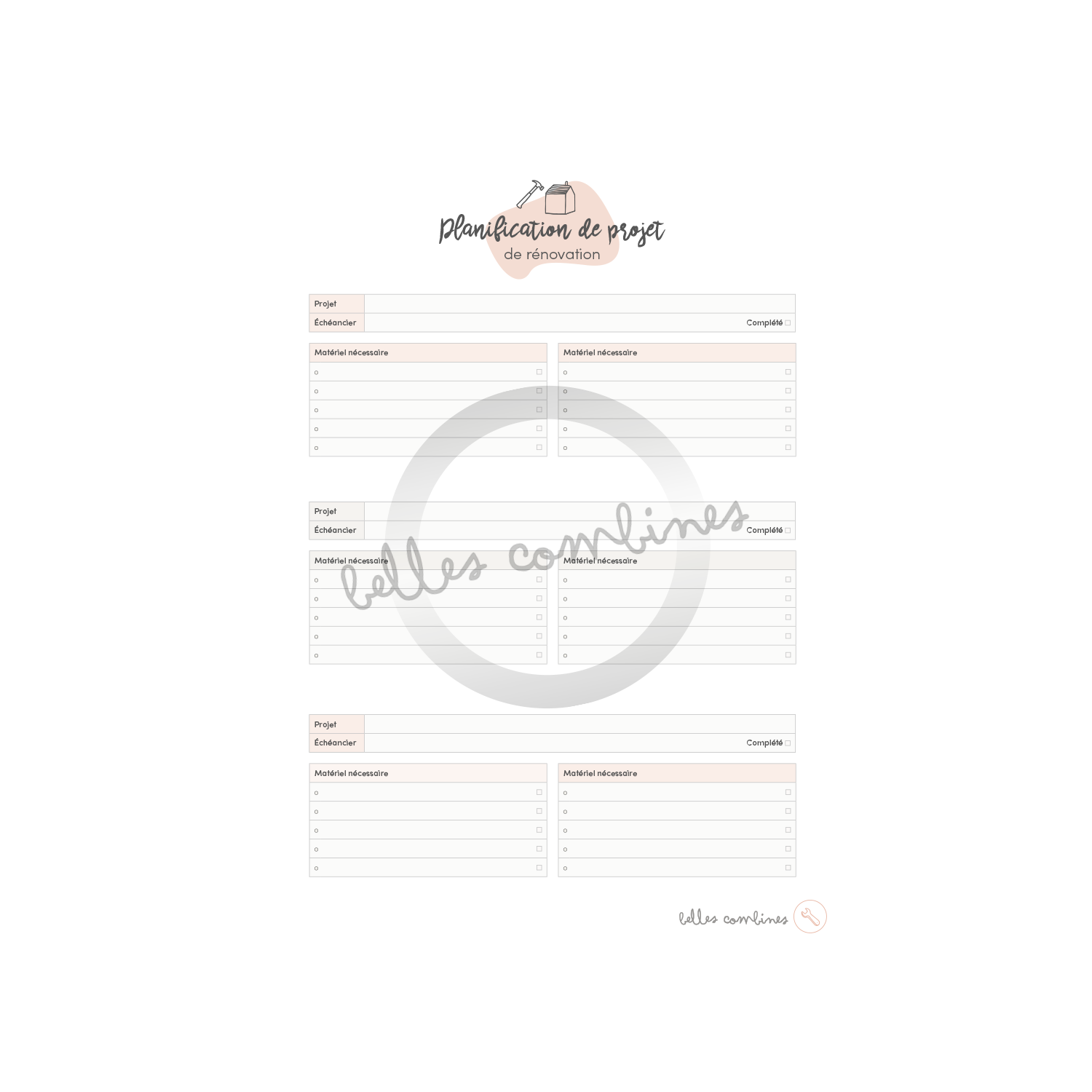 Notre projet de rénovations - Autre