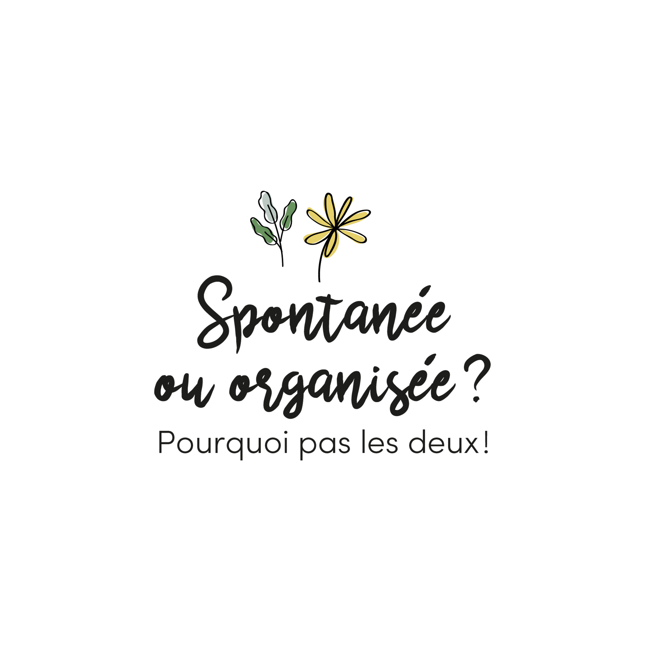 Spontaneous or organized?