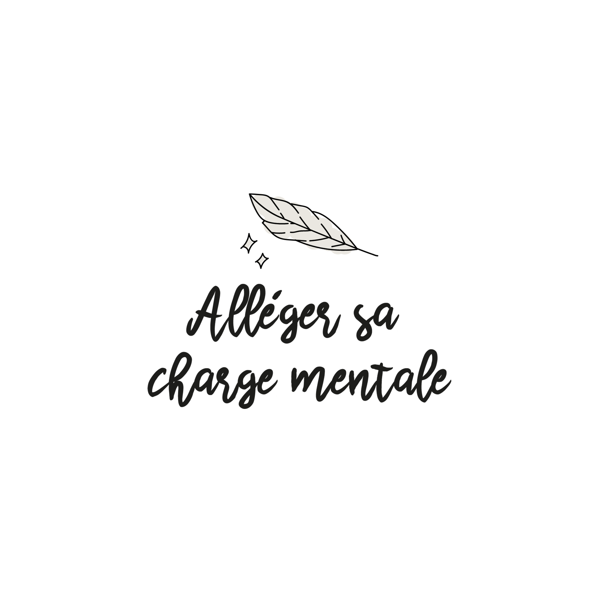 Alléger sa charge mentale