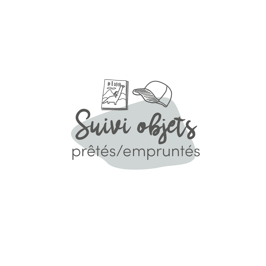 Liste de choses prêtées/empruntées