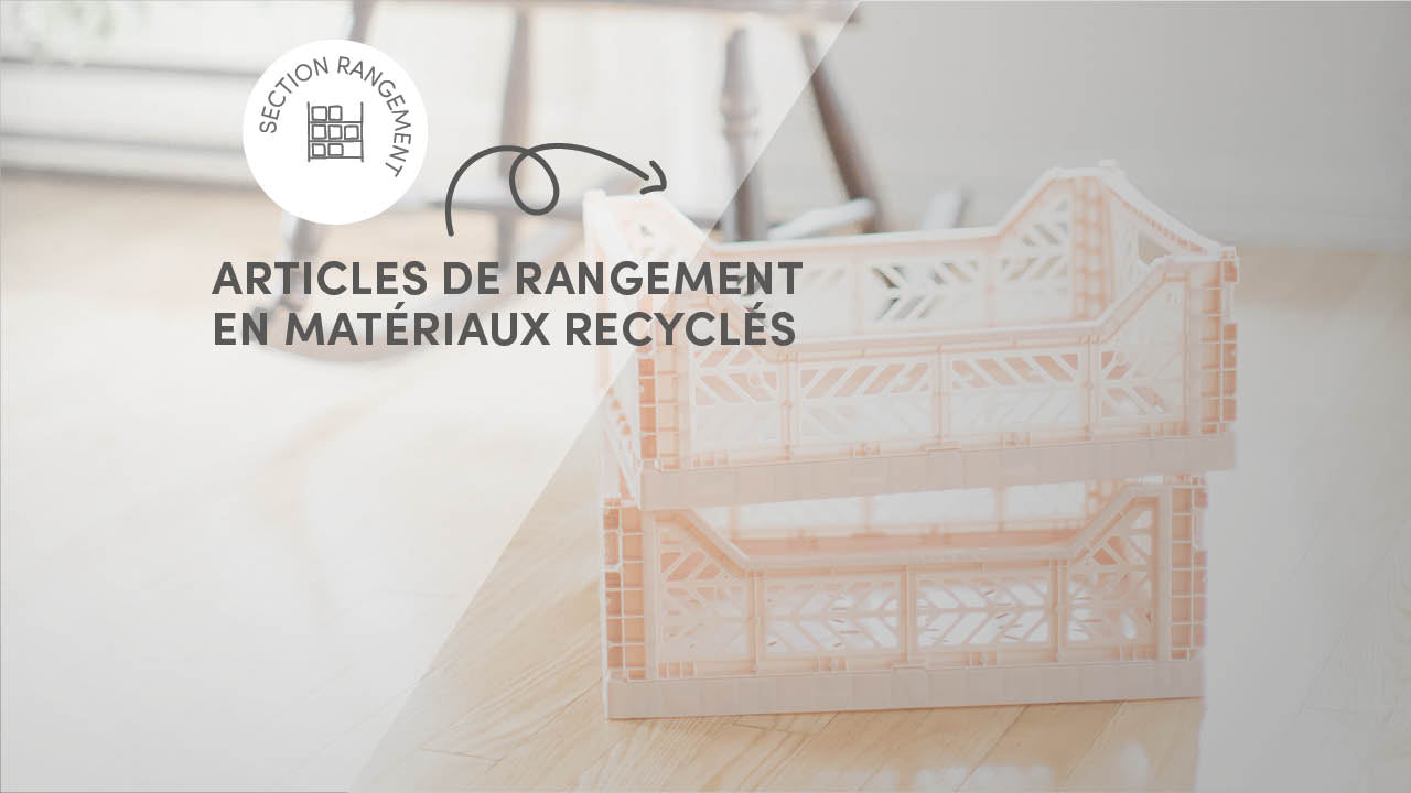 Idées de rangement originaux réalisés à partir de matériaux recyclés