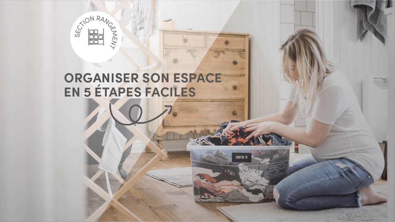 Organiser son espace en 5 étapes faciles