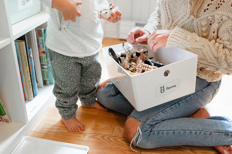 Le rangement des jouets : systèmes simples qui tiennent dans le temps
