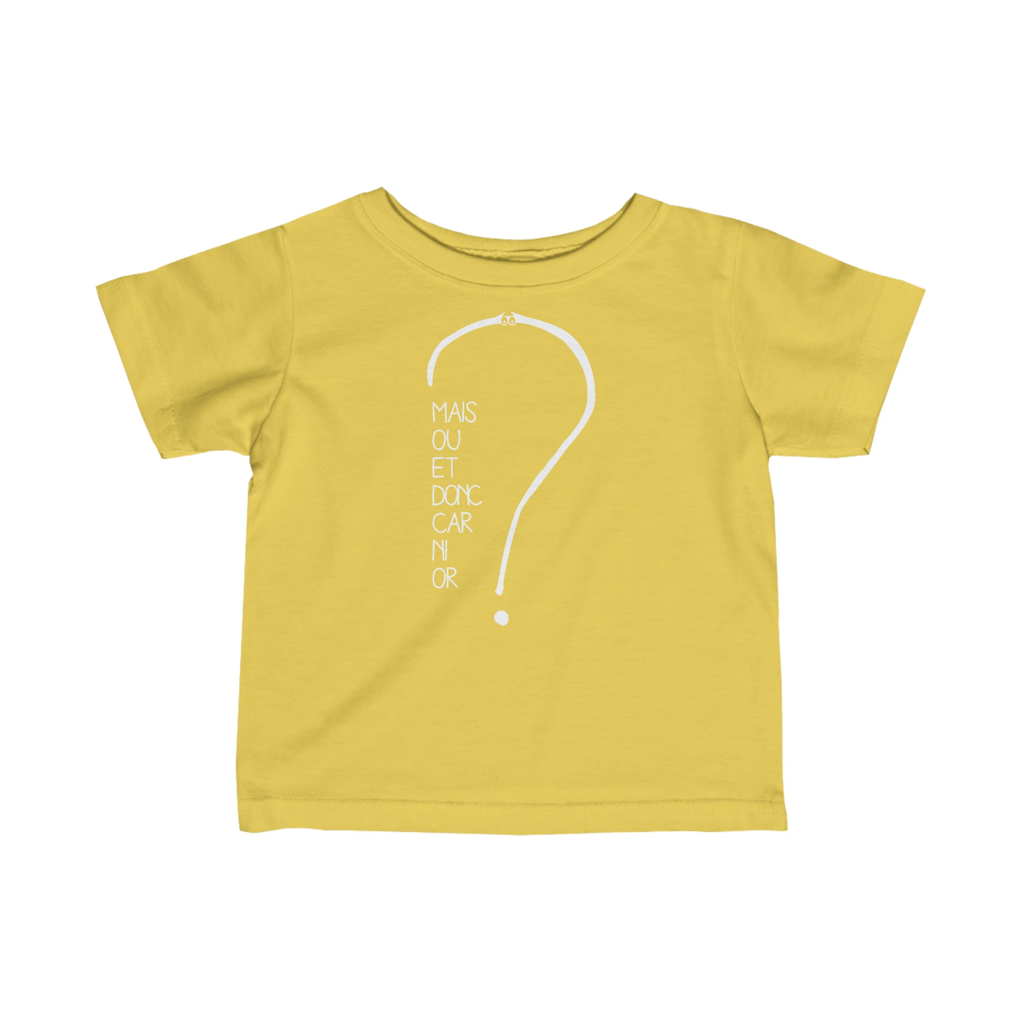 T-shirt pour bébé - Mais où et donc car ni or