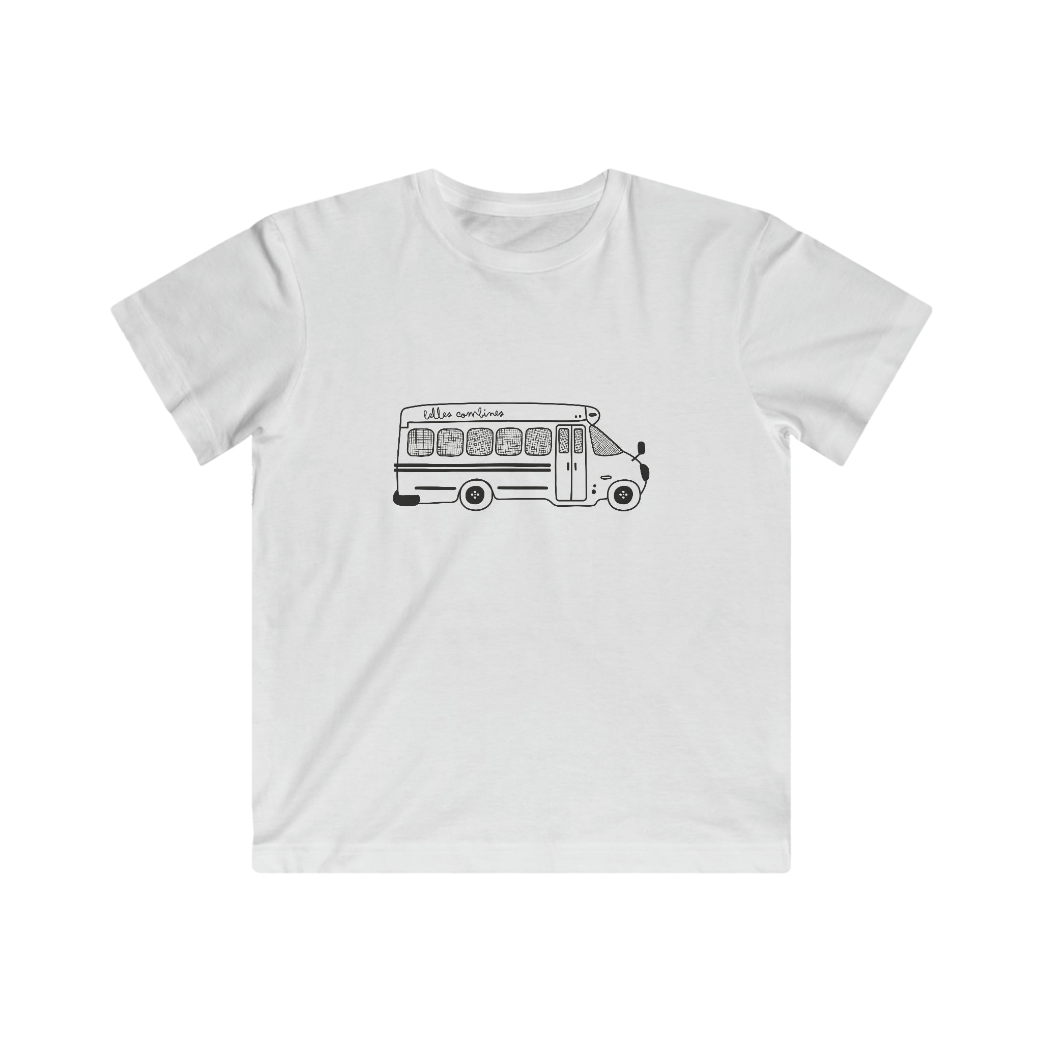 T-shirt pour enfant - Autobus Belles Combines