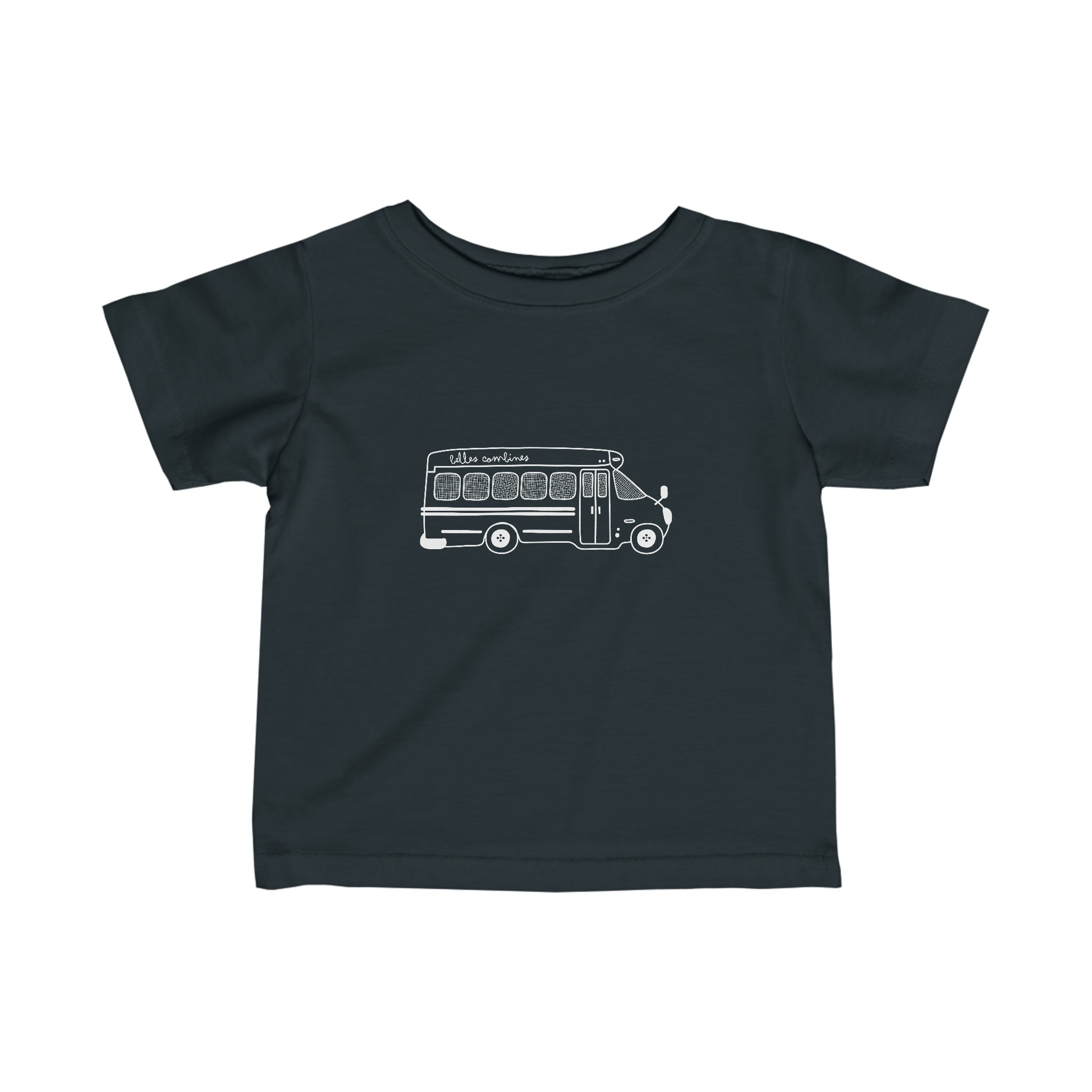 T-shirt pour bébé - Autobus Belles Combines