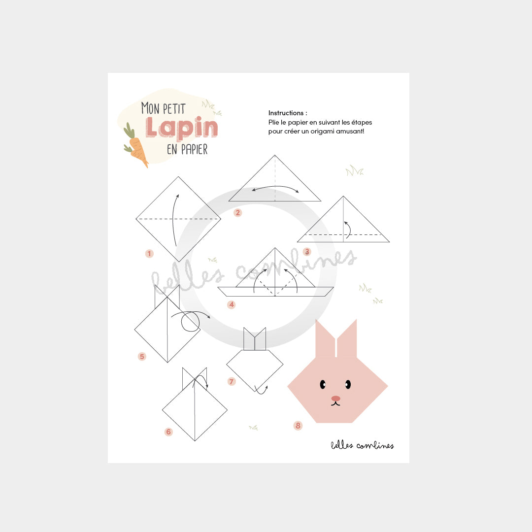 Mes petits animaux en papier