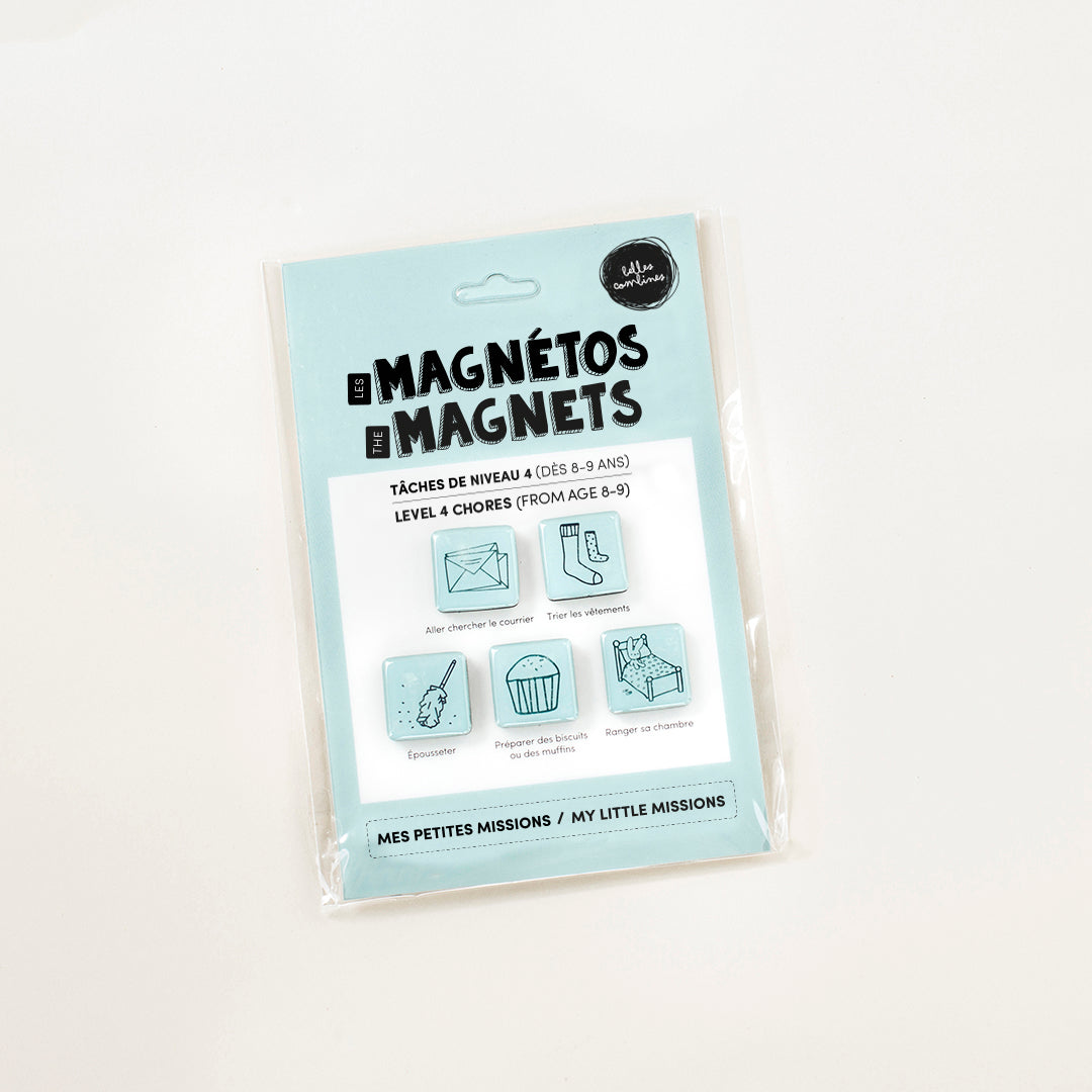 Les Magnetos Small missions - Level 4 tasks (8-9 years) - BILINGUAL